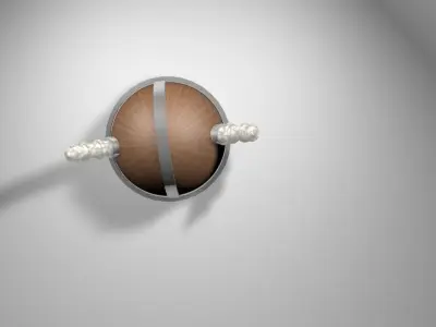 3D VIKING HELMET Low-poly 3D model