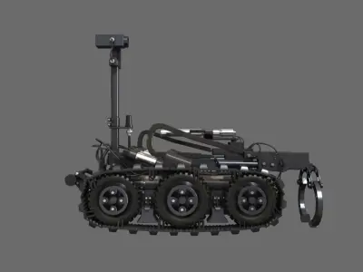 Tank Robot 3D model