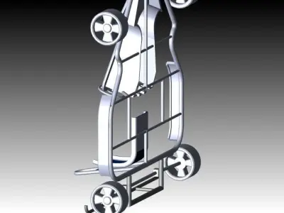 Go Kart Free 3D model