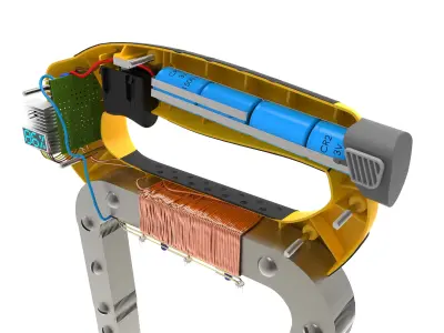 Magnetic Yoke 3D model