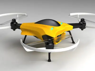 Drone Concept - 1 3D model