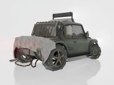 A10-Race Truck Free 3D model