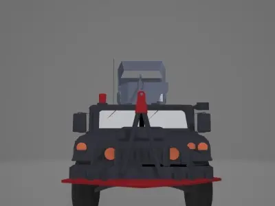 Hmmwv isof iraq M1151 A 3D model