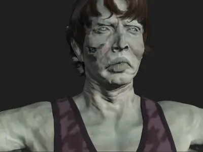 Zombie 3D model buy