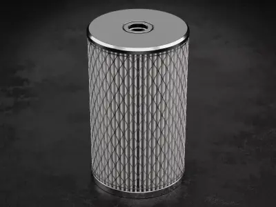 Car Filter Type M 3D model