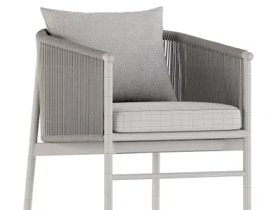 Slettvoll Amy Stol 3D model