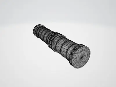 Sahi Top  Sahi Cannon Conquest Of Constantinople Low-poly 3D model