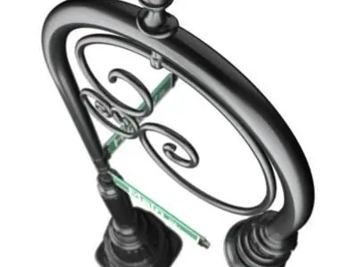 Street Lamp 2 3D model