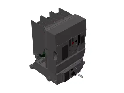 Circuit breaker Schneider Electric Evolis 145 Free 3D model