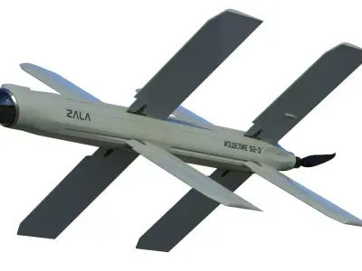 Lancet drone 3D model