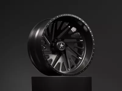 American Force Sidewinder Truck Wheels  3D model