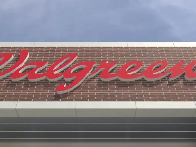 Retail-156 Wagreens with Site 3D model