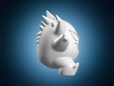 Gengar Miniature Sculpt 3D print model