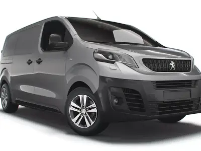 Peugeot Expert Standard UK spec Professional 2020 3D model