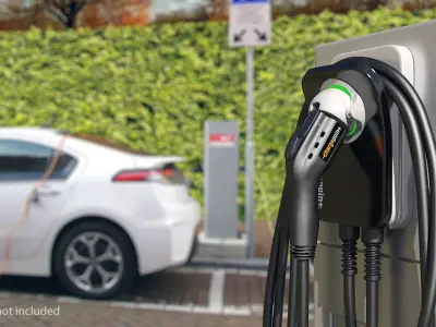 ChargePoint EV Charging Station 3D model