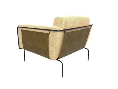 Armchair Bauhaus Free 3D model
