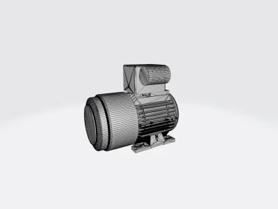 1-5 kw Single Phase Electric Motor ML90L-4 220V 2 3D model