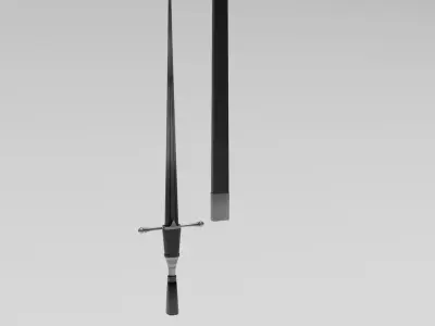 rapiers set 3d model 3D model