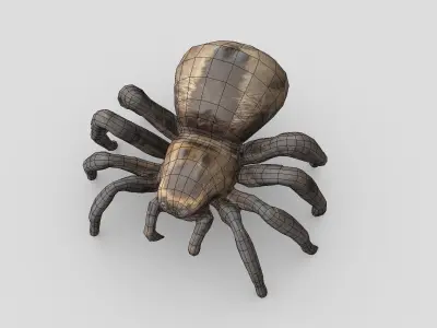 Tarantula Low-poly 3D model