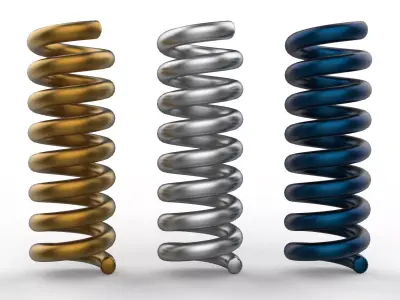 Spring 3D Model 3D model