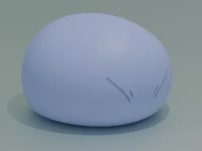 Rimuru slime Low-poly 3D model