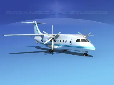 Dornier Do-328-130 Corporate 2 3D model