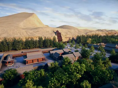 Dunhuang Mogao Caves 3D model