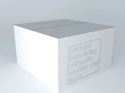 The Secret Box Free 3D model