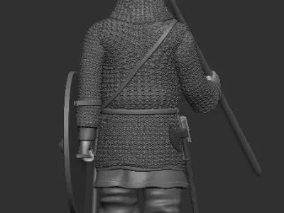 battle warrior 1 3D print model