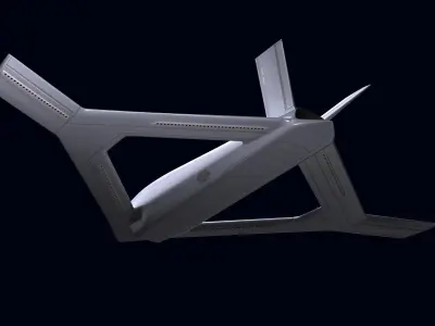 CRANE UCAV 3D model