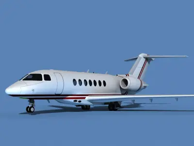 Hawker Siddley 4000 V15 3D model