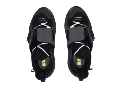 Cyberpunk fashion sneaker 7 Urban Techwear scifi future shoes Low-poly 3D model