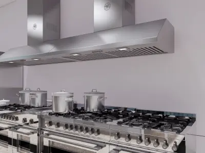 Commercial Kitchen 8 3D model