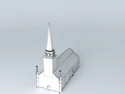Church in Vasteras Free 3D model