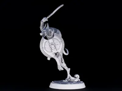 were jackal 3D print model