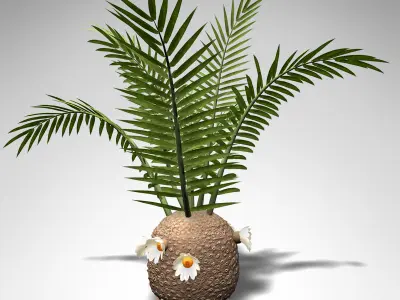 XfrogPlants Cycadeoidea Gigantea Free 3D model