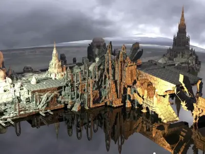 Osgiliath Ruins 3D model