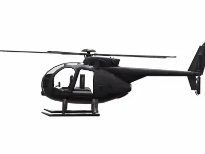 AirCraft 11 - Helicopter 3D model