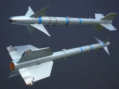 AIM-9 Sidewinder 3D model