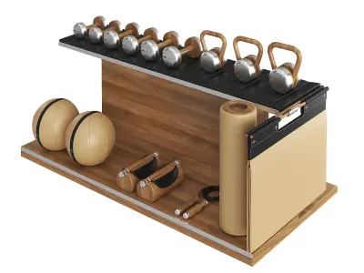 PENT luxury fitness equipment part 2 3D model