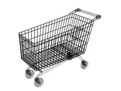 Shopping Cart Free 3D model