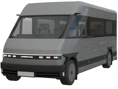 EV Prototype 1 Minibus 3D model