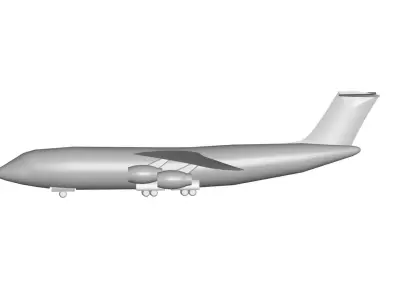Lockheed C-5 Galaxy 3D model