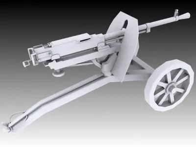 SG-43 Goryunov 3D model