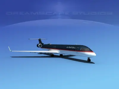 Bombardier CRJ900 Air South 3D model