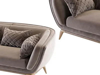 Monemtum sofa Free 3D model