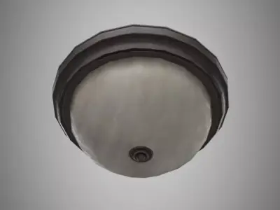 Ceiling Light Low-poly 3D model