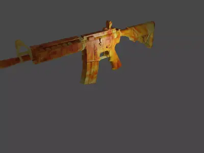 M41A Real 3d objects Free 3D model