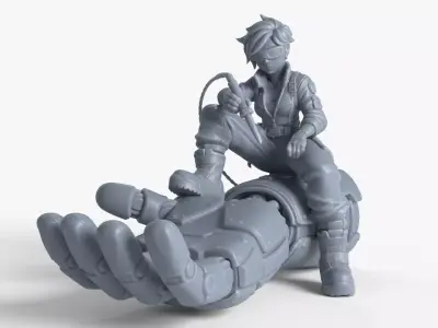 This mechanic found the forgotten colossus and restarted history 3D print model