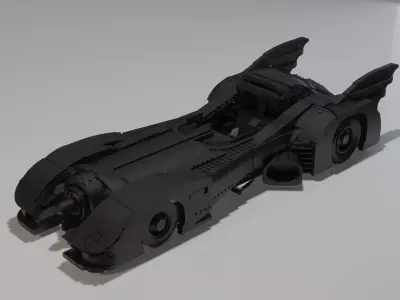 BATMAN CAR Free 3D model
